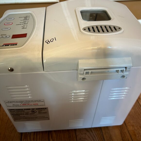 Welbilt The Bread Machine Model ABM 4900 1-2 Pound Loaves Works! - Picture 3 of 4